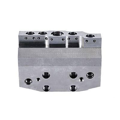 Acero inoxidable CNC 5 Ejes piezas mecanizadas 0,02 mm Tolerancia