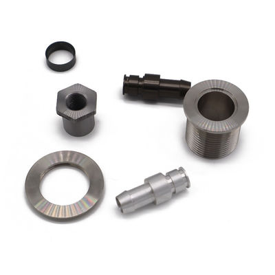 0.05mm Tolerancia Precisión CNC piezas giratorias de aluminio de acero inoxidable