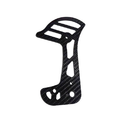Mecanizado CNC de fresado de carbono Polido de arena Anodizado