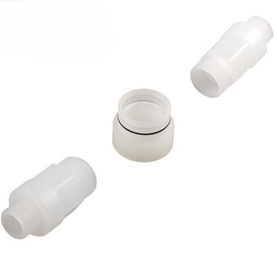 Plastico CNC piezas giradas de precisión PP 0.02mm 0.010-0.002mm Tolerancia