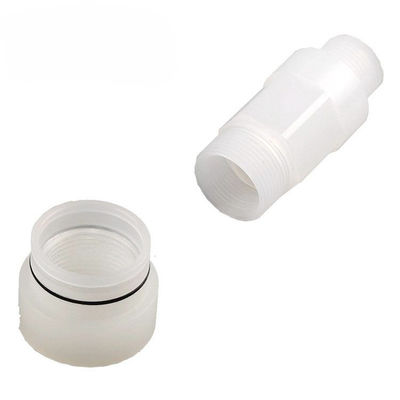 Plastico CNC piezas giradas de precisión PP 0.02mm 0.010-0.002mm Tolerancia
