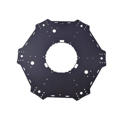 0.1mm Tolerancia OEM fresado CNC Fibra de carbono acabado de superficie lisa