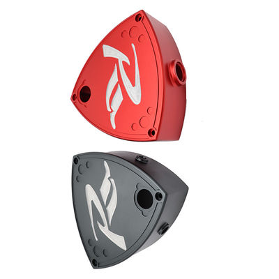 3 Eje 6061 T6 Aluminio Metal Parts de fresado CNC de arena anodizado