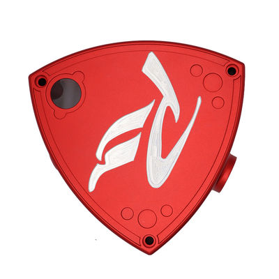 3 Eje 6061 T6 Aluminio Metal Parts de fresado CNC de arena anodizado