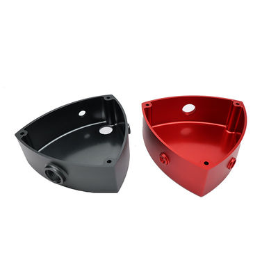 3 Eje 6061 T6 Aluminio Metal Parts de fresado CNC de arena anodizado