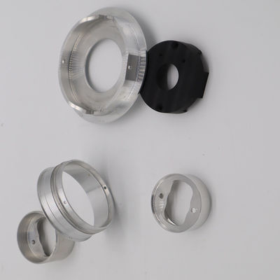Partes de fresado de torneado CNC de precisión de plástico de aluminio