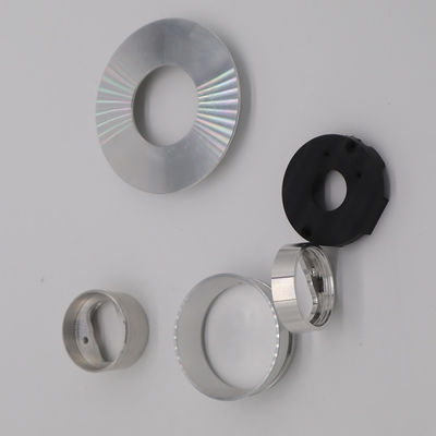 Partes de fresado de torneado CNC de precisión de plástico de aluminio