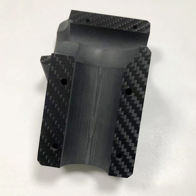 Fibra de carbono de fresado CNC personalizado 0,05 mm Tolerancia