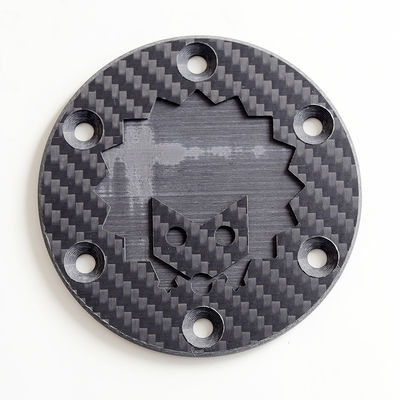 Fibra de carbono de fresado CNC personalizado 0,05 mm Tolerancia