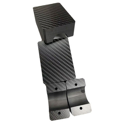 Fibra de carbono de fresado CNC personalizado 0,05 mm Tolerancia