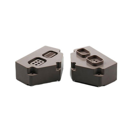 Plastico de polido anodizante de revestimiento de piezas de fresado CNC