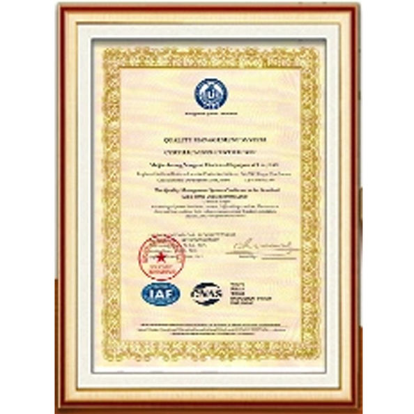China Dongguan Zhaoyi Hardware Products Co., LTD. certificaciones